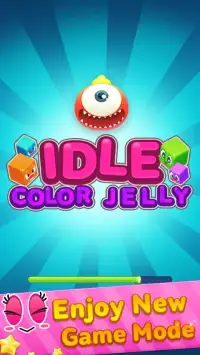Idle Color Jelly - Funny Merge, TD, Candy Screen Shot 4