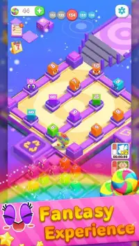 Idle Color Jelly - Funny Merge, TD, Candy Screen Shot 3