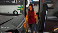World Tourist Bus Racing Simulator:River Bus Drive Screen Shot 1