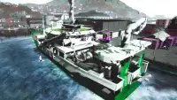 Water Boat Driving Simulator : Free 3D Ship Racing Screen Shot 2