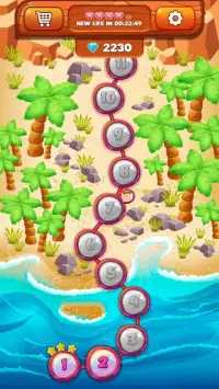 Island Adventure: Match-3 Game Screen Shot 2