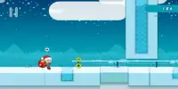 Santa girl Run: snowy games 2019 Screen Shot 1