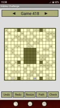 Hidoku Challenge Screen Shot 10