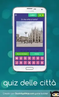 Quiz delle città 2020 Screen Shot 18