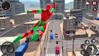Mutant Spider Rope Hero : Flying Robot Hro Game Screen Shot 11