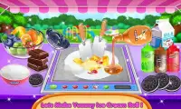 Ice Cream Rolls Maker- Rainbow Sandwich Food Stall Screen Shot 10