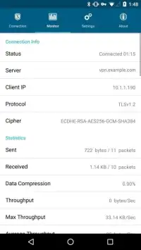 SonicWall Mobile Connect Screen Shot 5