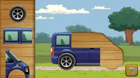 Car Puzzle Games for kids. FREE offline game Screen Shot 2