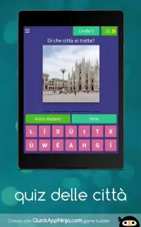 Quiz delle città 2020 Screen Shot 10