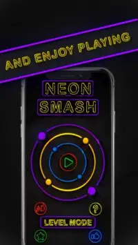 Neon Smash Screen Shot 0
