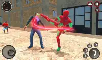 Mutant Spider Rope Hero : Flying Robot Hro Game Screen Shot 1