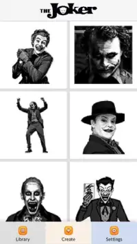 The Joker Color by Number - Pixel Art Game Screen Shot 1