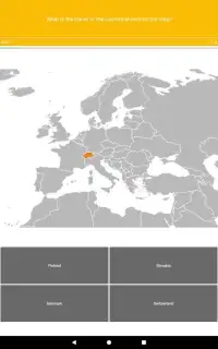 Europe Map Quiz - European Countries and Capitals Screen Shot 19