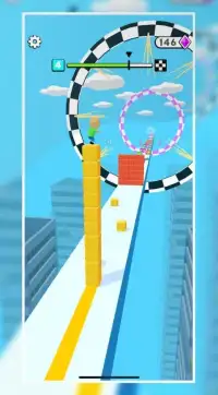 Cube Surfer!! 3D Screen Shot 5