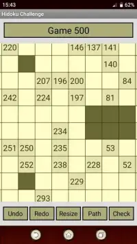 Hidoku Challenge Screen Shot 8