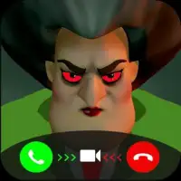 Scary Techer Video Call and Chat last edition Screen Shot 1