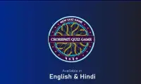 करोड़पति वाला गेम 2020 - हिंदी और अंग्रेज़ी Screen Shot 0