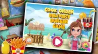 Cook Order Delivery - Burger Game Screen Shot 4
