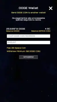 Gwei Space Adventures - FREE Doge Coin Screen Shot 1