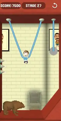 Jail escape - dashamoolam damu 3D game Screen Shot 2