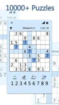 Sudoku puzzle- Classic sudoku game Screen Shot 6