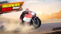 Highway Moto Rider - Traffic Race Screen Shot 8