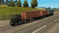 Truck Freight Transport Big Driving Simulator Screen Shot 1