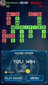 Word Games Multiplayer Screen Shot 0