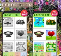 Garden Pixel Art-Landscape Color By Number Screen Shot 1