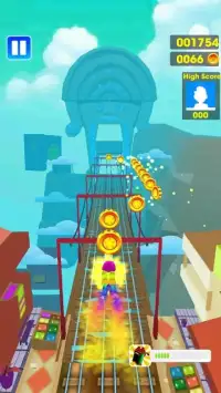Super Subway Fast Running Game Screen Shot 1