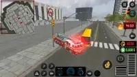 City Fire Truck Simulator Screen Shot 0