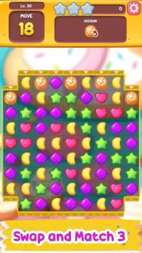 Candy Sweet Mania - Match 3 Puzzle Screen Shot 3
