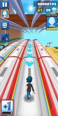 Sonic Boy Runner - Subway Screen Shot 3