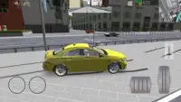 Taksi Sürme Simülasyonu Şehirde Hızlı Ol Screen Shot 5