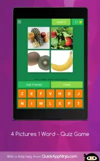 4 Pictures 1 Word - Quiz Game Screen Shot 10