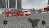 City Fire Truck Simulator Screen Shot 2