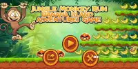 *Jungle Monkey Run: Banana Island Adventures Game Screen Shot 7