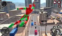Mutant Spider Rope Hero : Flying Robot Hro Game Screen Shot 3