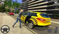New Taxi Driving Sim 2020 .- Taxi Simulator Screen Shot 3
