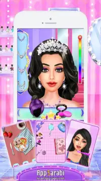 Superstar Princess Makeup Salon - Girl Games Screen Shot 5