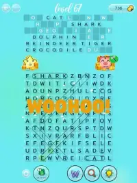 Word Search Puzzles Free and Fun Brain Training Screen Shot 2