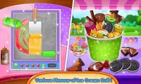 Ice Cream Rolls Maker- Rainbow Sandwich Food Stall Screen Shot 9