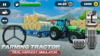 Farming Tractor Harvest Real Simulator Screen Shot 2