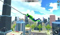 Spider Ropehero Crime City: Spider Crime Simulator Screen Shot 0