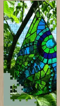 Stained Glass Jigsaw Puzzles - Mosaic Jigsaws Screen Shot 1