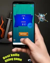 Knife hit pro - Best challenging game Screen Shot 0