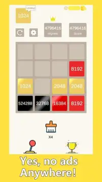 2048 (Unlimited and no ads) Screen Shot 2