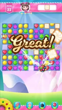 Delicious Sweets Smash : Match 3 Candy Puzzle 2020 Screen Shot 2