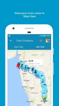 Indian Rail Train Info Screen Shot 2