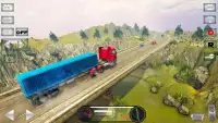 Heavy Truck Drive Simulator:Road Train Transporter Screen Shot 6